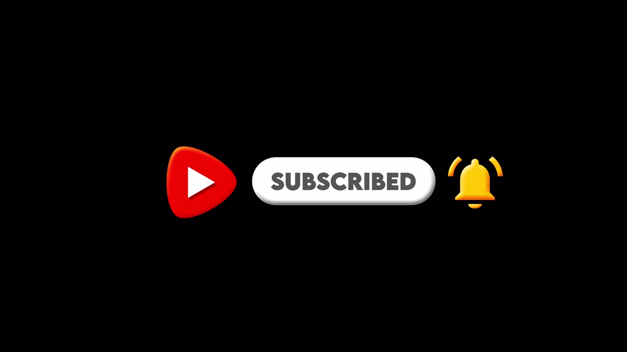 YouTube Subscribe and Notification Button