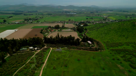 Santiago-De-Chile-Natur-Skyline-Im-Morgengrauen-Ländlich