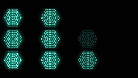 Neon-hexagons-pattern-on-black-gradient