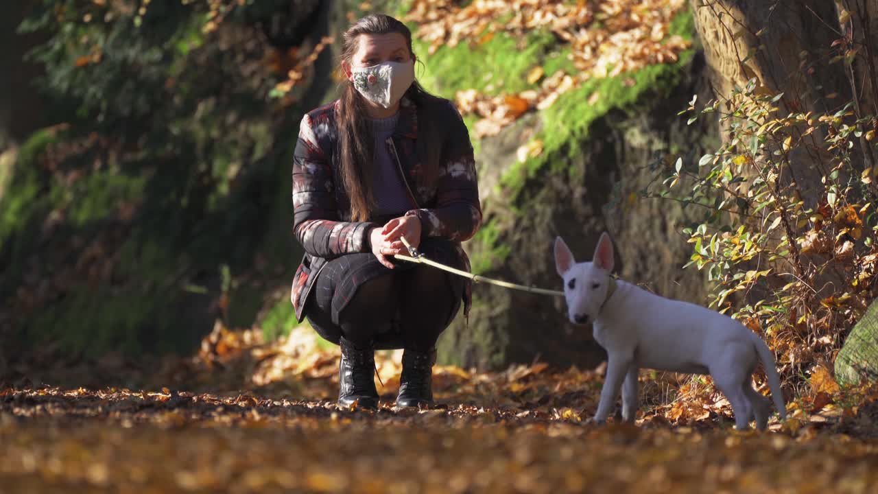 프라하 페트린 공원 산책 중