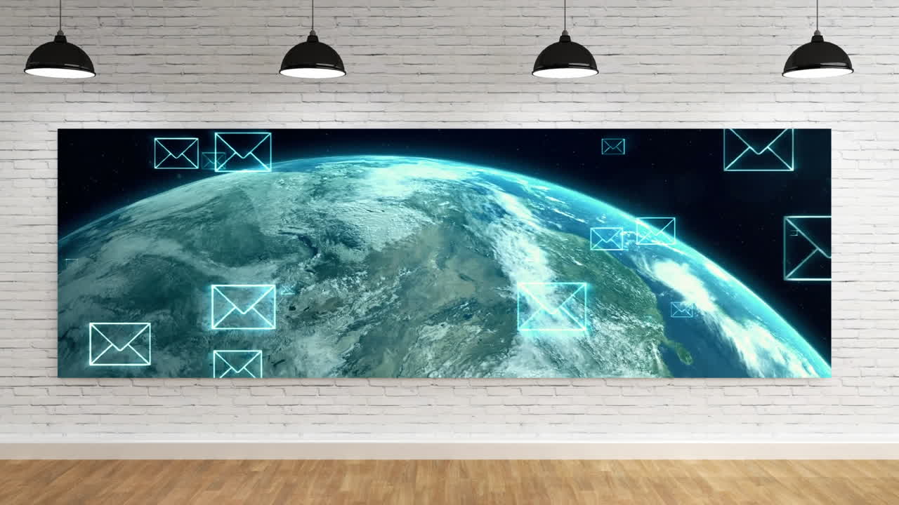 Lobbyroom with Canvas Video