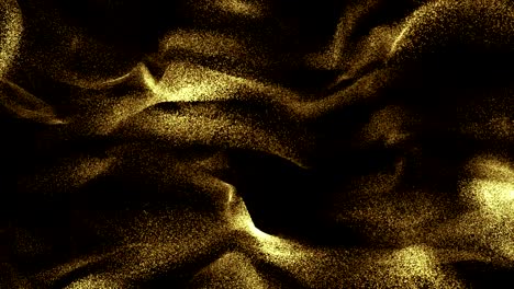 particles gold glitter bokeh award dust abstract background loop