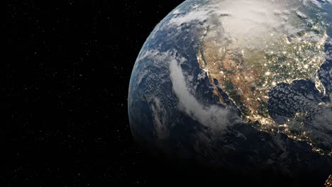 illuminated earth: night lights from the cosmos