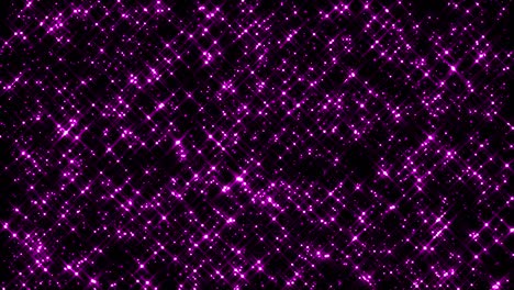 4k glittering purple particles. looped overlay