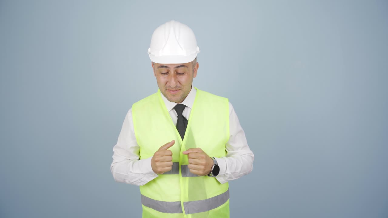 흥분된 엔지니어, 참을성없는.