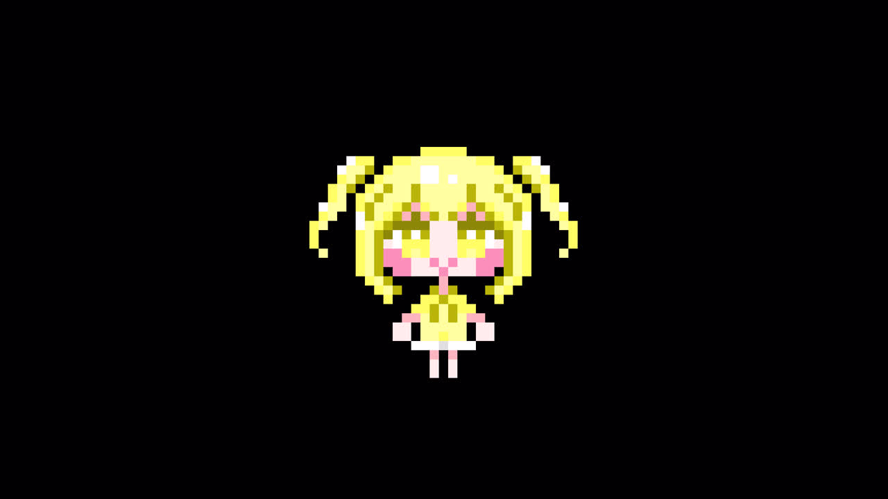 Pixel girl 03 Waiting Looping animation. 1080p (3).mov