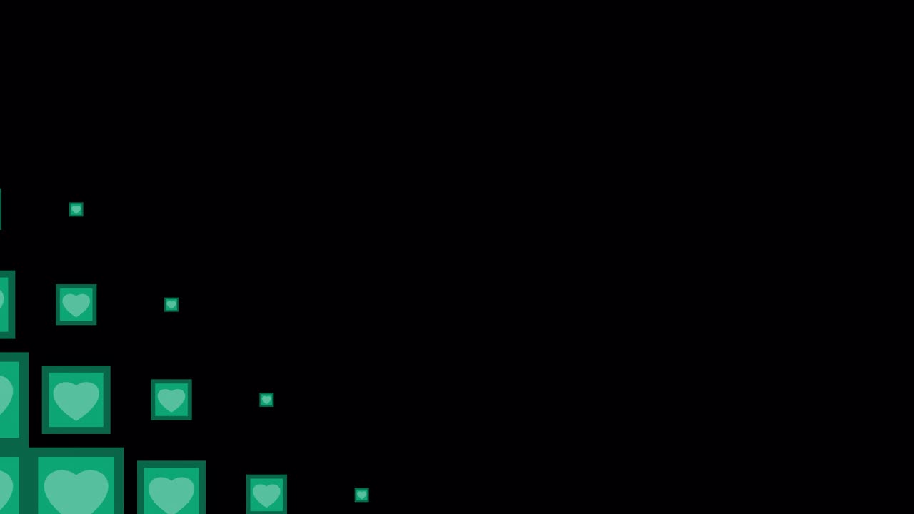 Green Heart Pattern