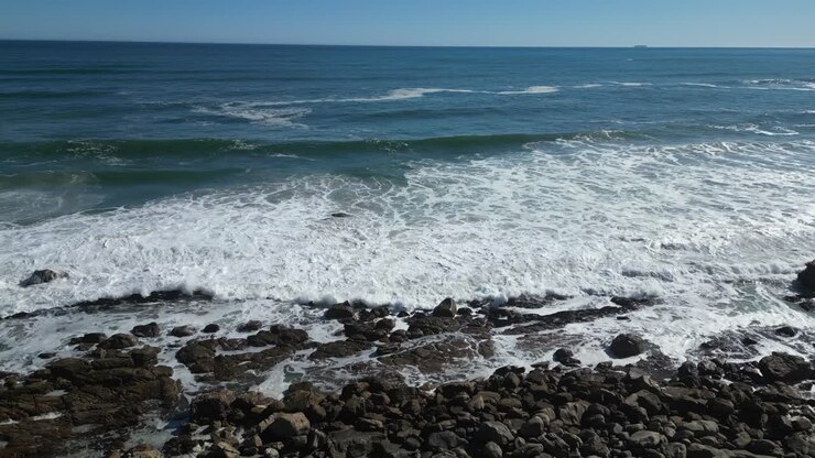 The Coastline on the Atlantic side of the Cape Province, Western cape