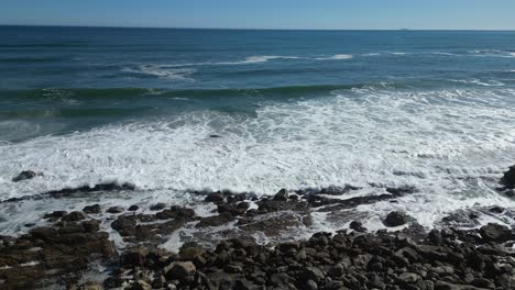 the coastline on the atlantic side of the cape province, western cape