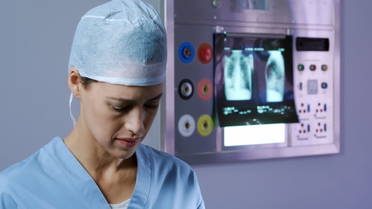 병원에서 일하는 의료 전문가