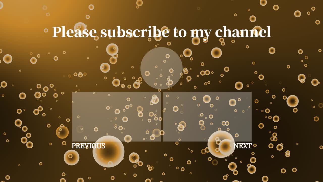 분류 거품 입자 끝 카드 모션 그래픽