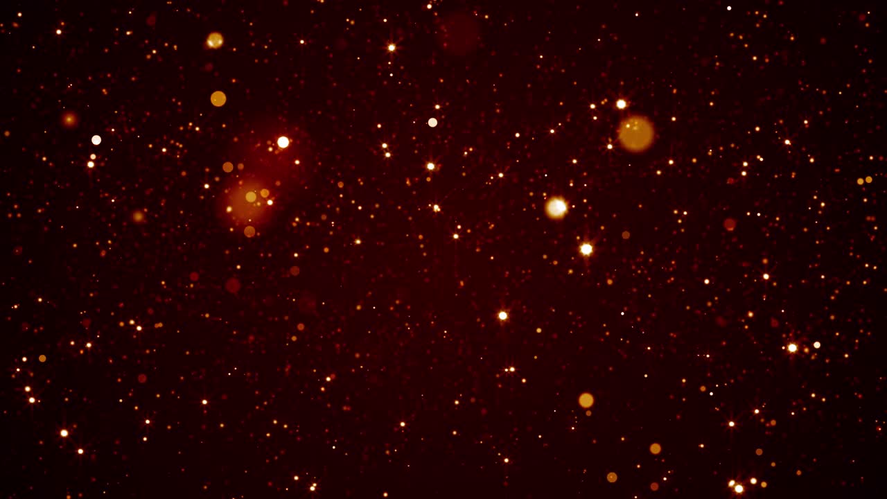 partículas de polvo abstracto luz bokeh títulos de movimiento bucle de fondo cinematográfico