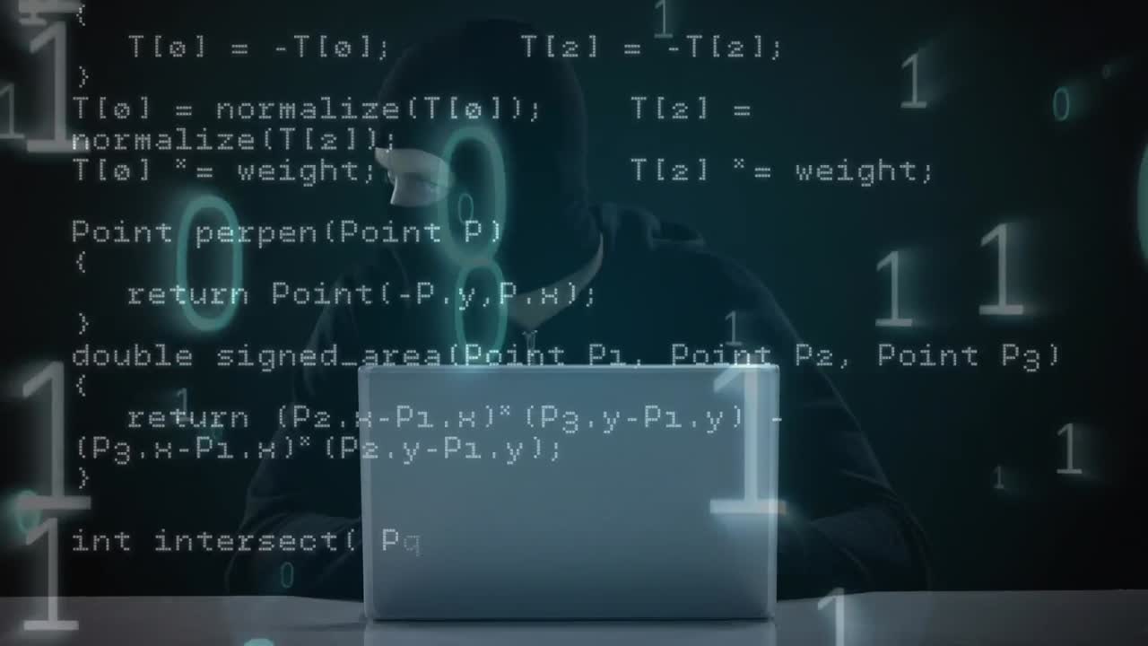 цифровой композит хакера