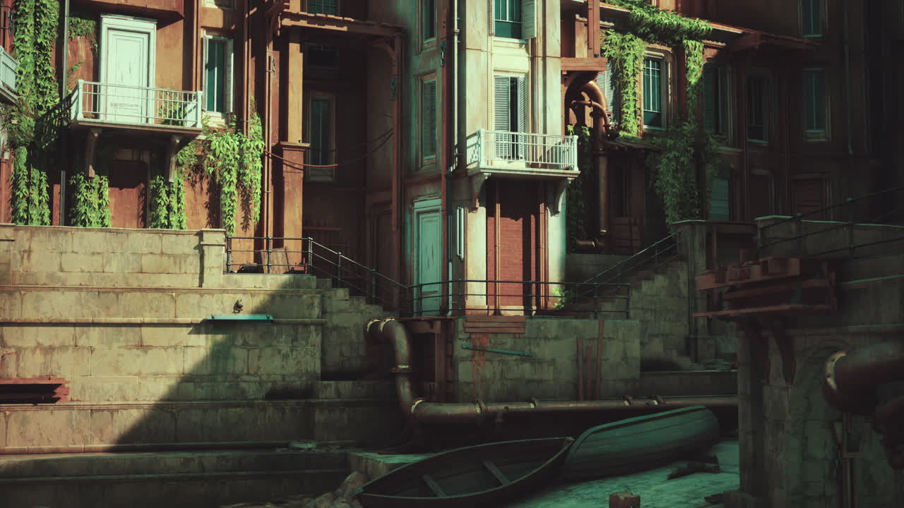 구시가지 의 작은 돌 기지