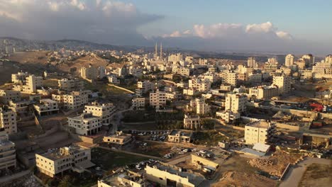 palestine town al-eizariya in jaudean desert