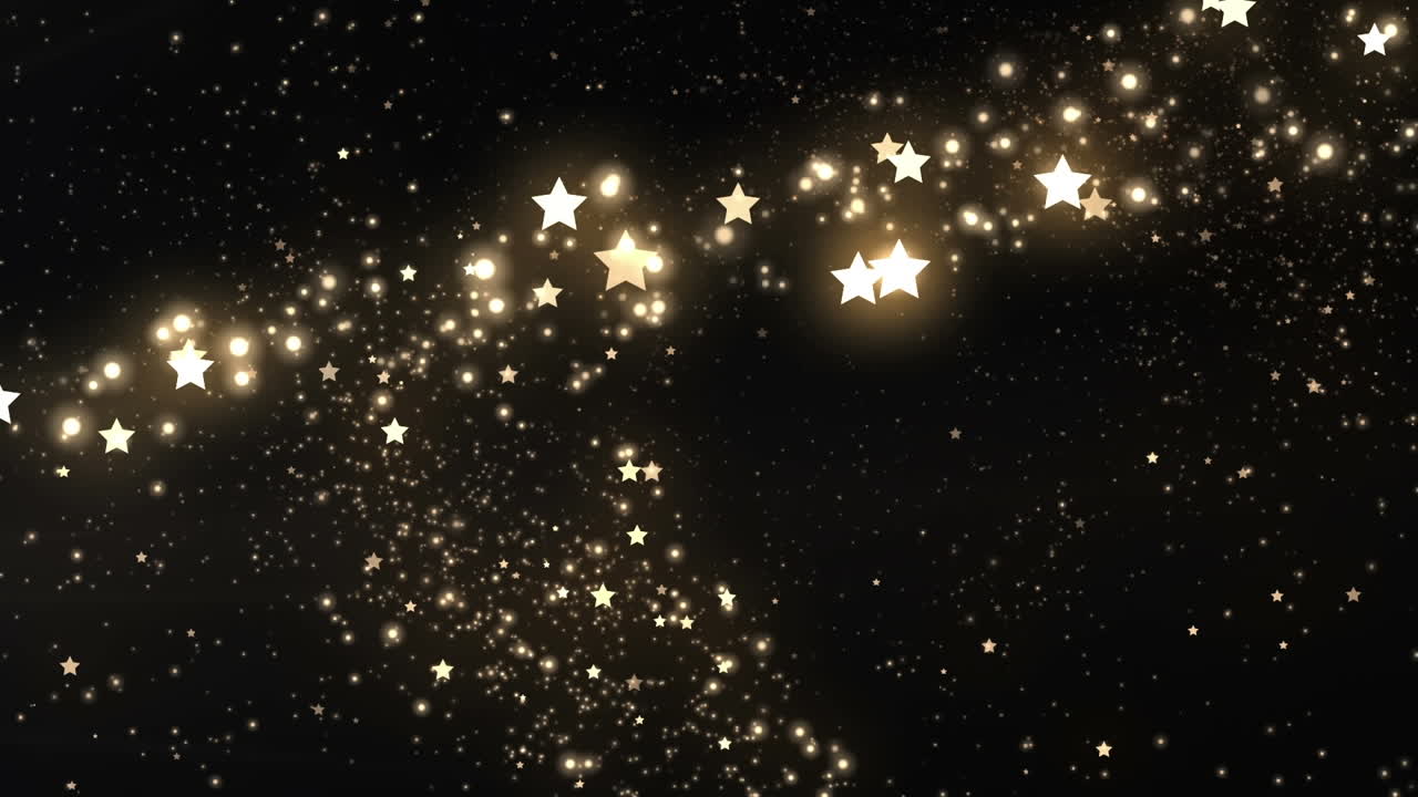 animación de líneas blancas en zigzag sobre una estrella fugaz con un rastro de estrella brillante sobre un fondo negro