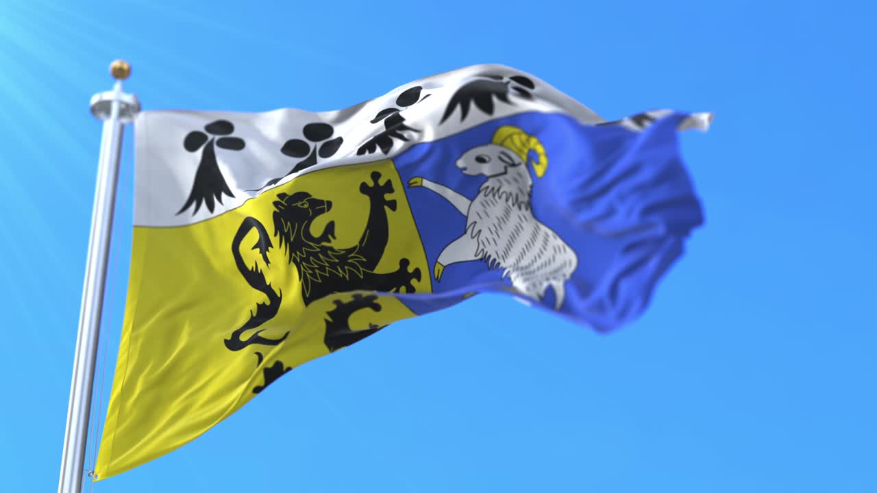 프랑스 브리타니 지방의 피니스테르 지방의 발.