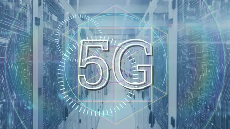 Animación-De-Formas-Y-Texto-5g-En-La-Sala-De-Servidores