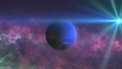 neptune in deep space