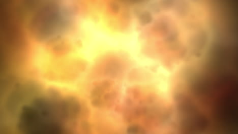 fiery billowing cloud inferno simulation