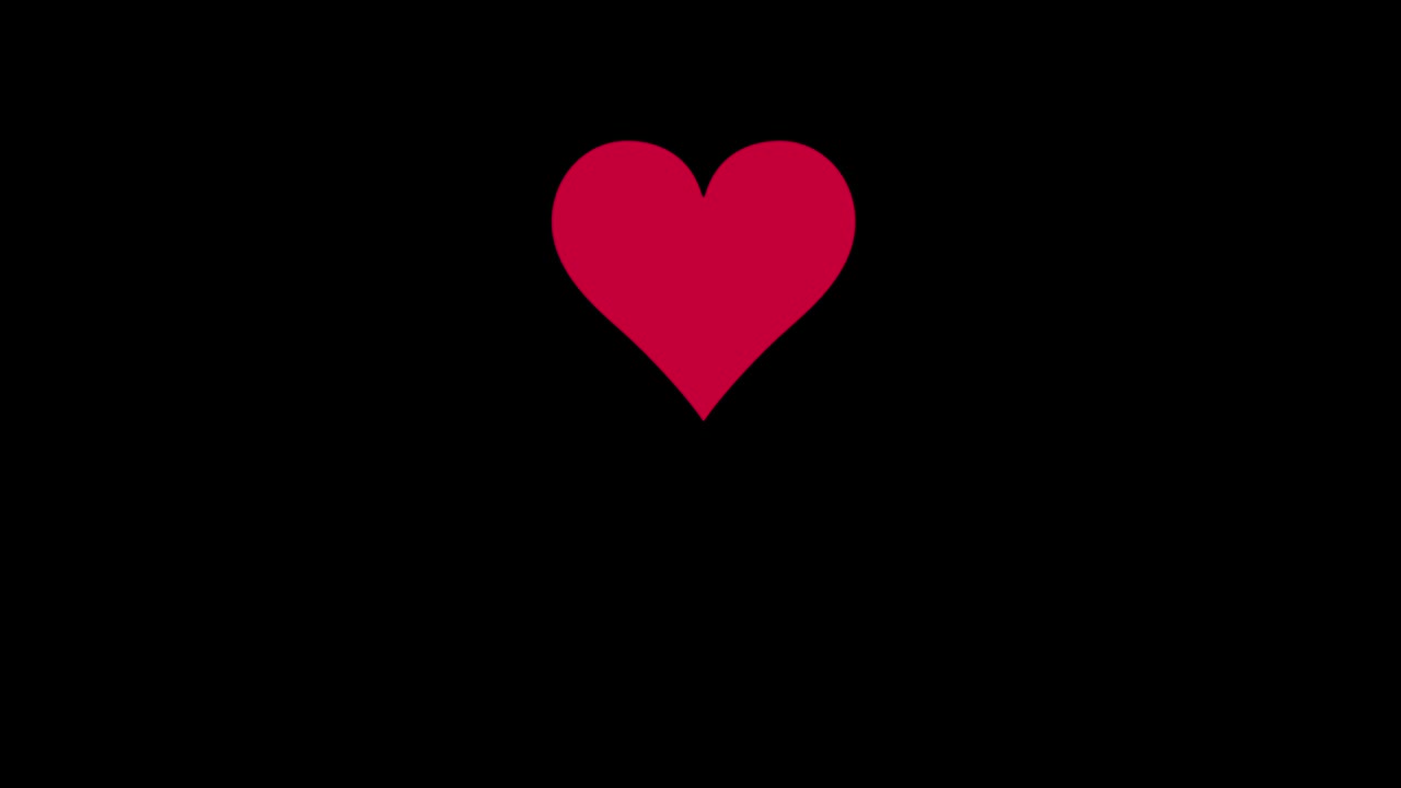 Semplice animazione di ECG e cuore