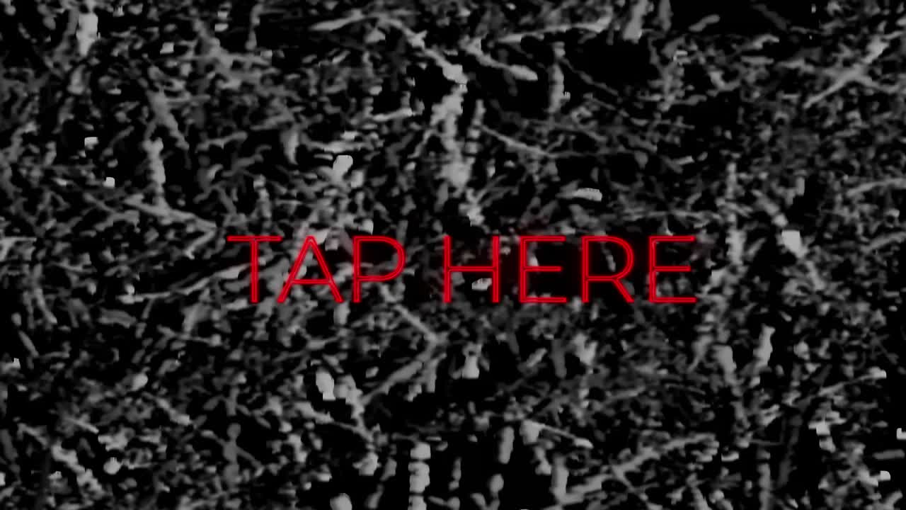 ⁇ 은 네온 텍스트의 애니메이션, 여기를 누르면, 단색 잔디 배경에