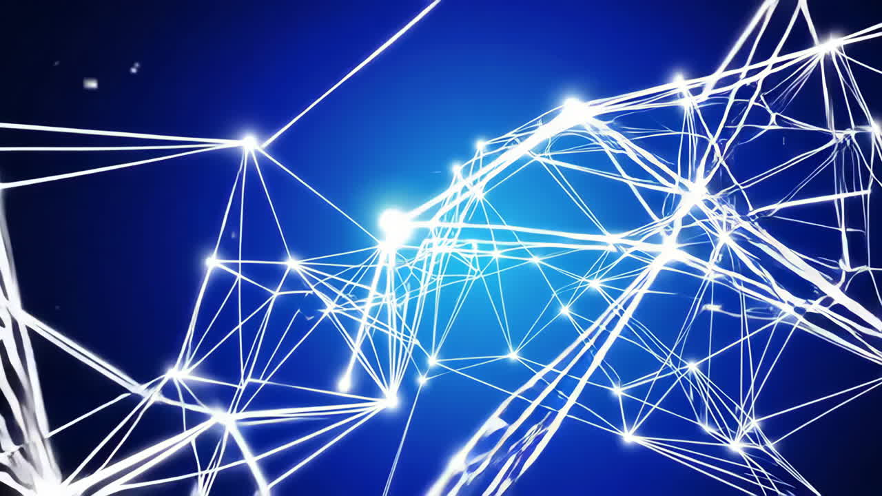 diseño abstracto de la red