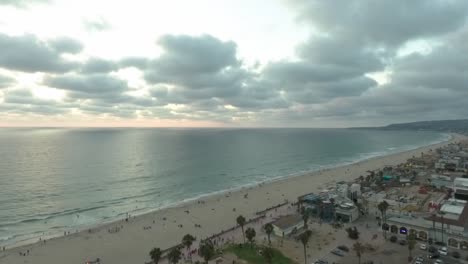 Pacific-Beach-aerial-cloudy-day