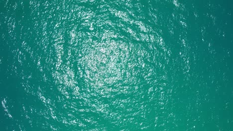 beautiful sea in summer season footage from drone aerial view. amazing sea waves background
