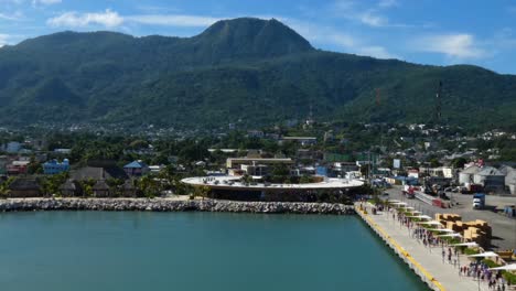 taino bay cruise terminal, puerto plata, dominican republic