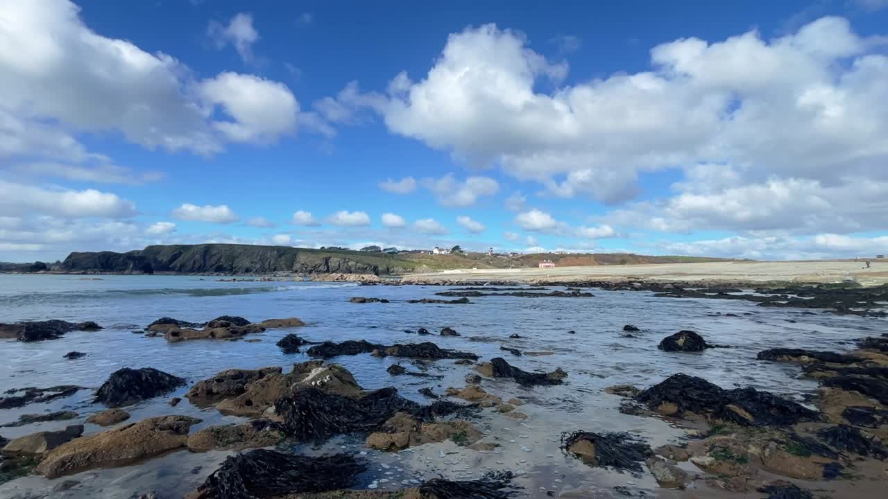 Ireland Epic Locations seascape Annestown Copper Coast Waterford incoming spring tides