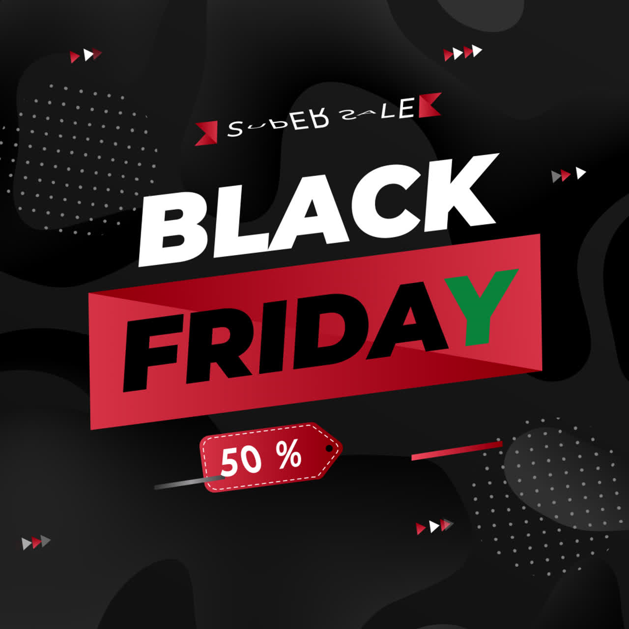 블랙 프라이데이 판매 포스터