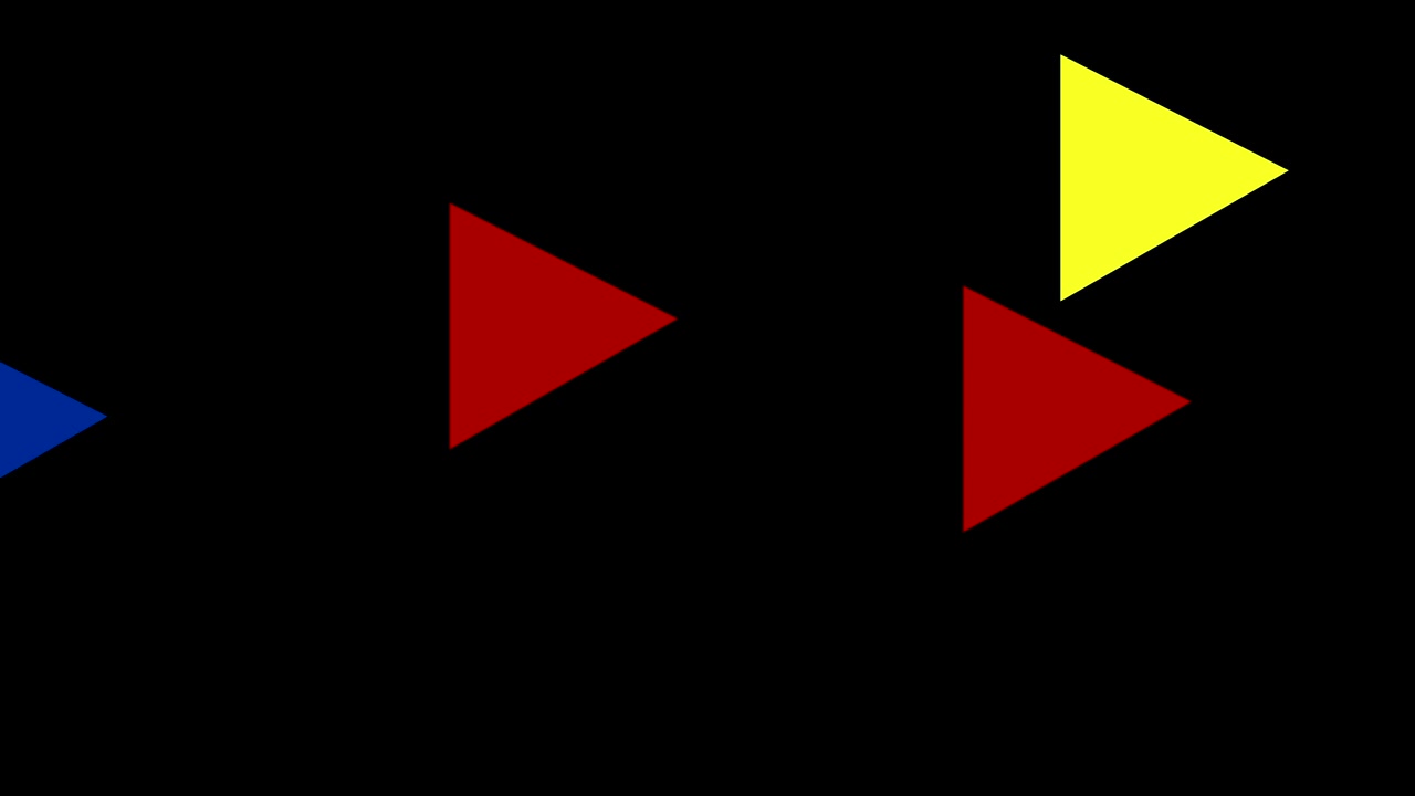 4K Arrow Animation - Black Background Animation|Loopable