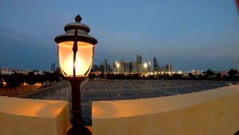 west bay and doha mosque