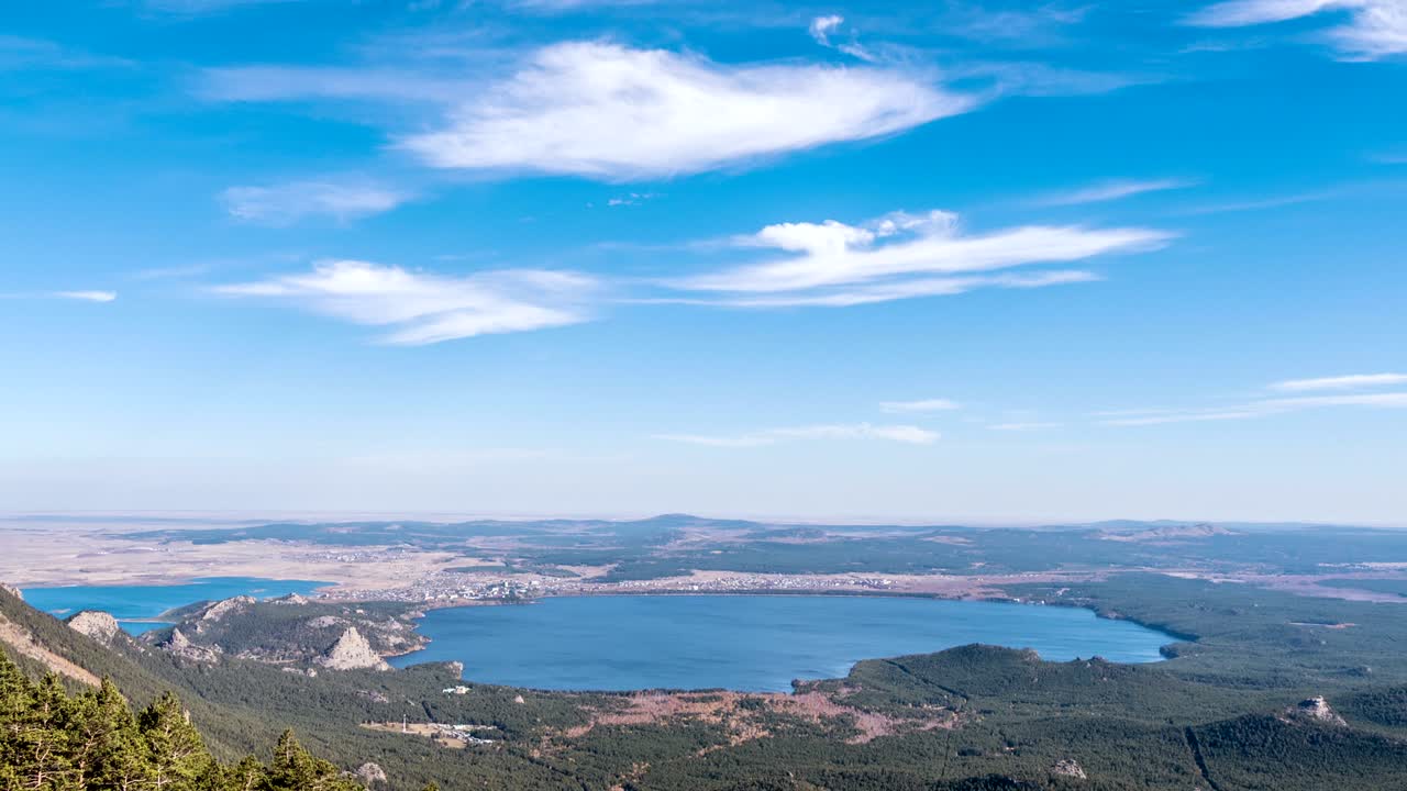 부라바이 호수 숲 가을 타임 스 확대