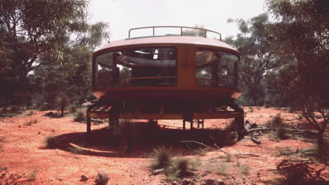 misterioso platillo volador en el interior de australia