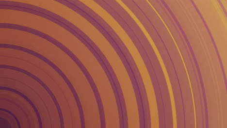 Psychedelic-background-of-orange-concentric-circles