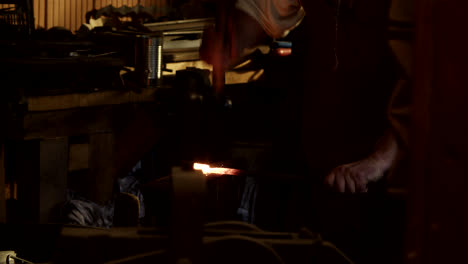 blacksmith at work
