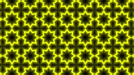neon geometric pattern illumination animation motion graphics