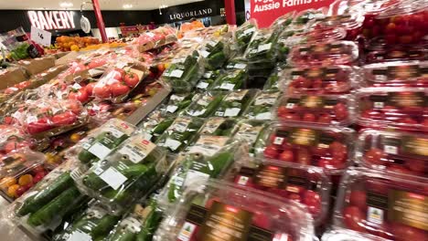 fresh produce in melbourne supermarket