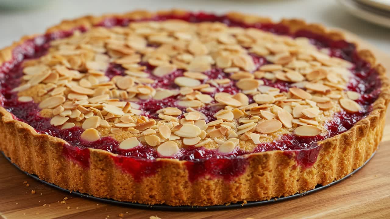 Delicious Berry and Almond Tart