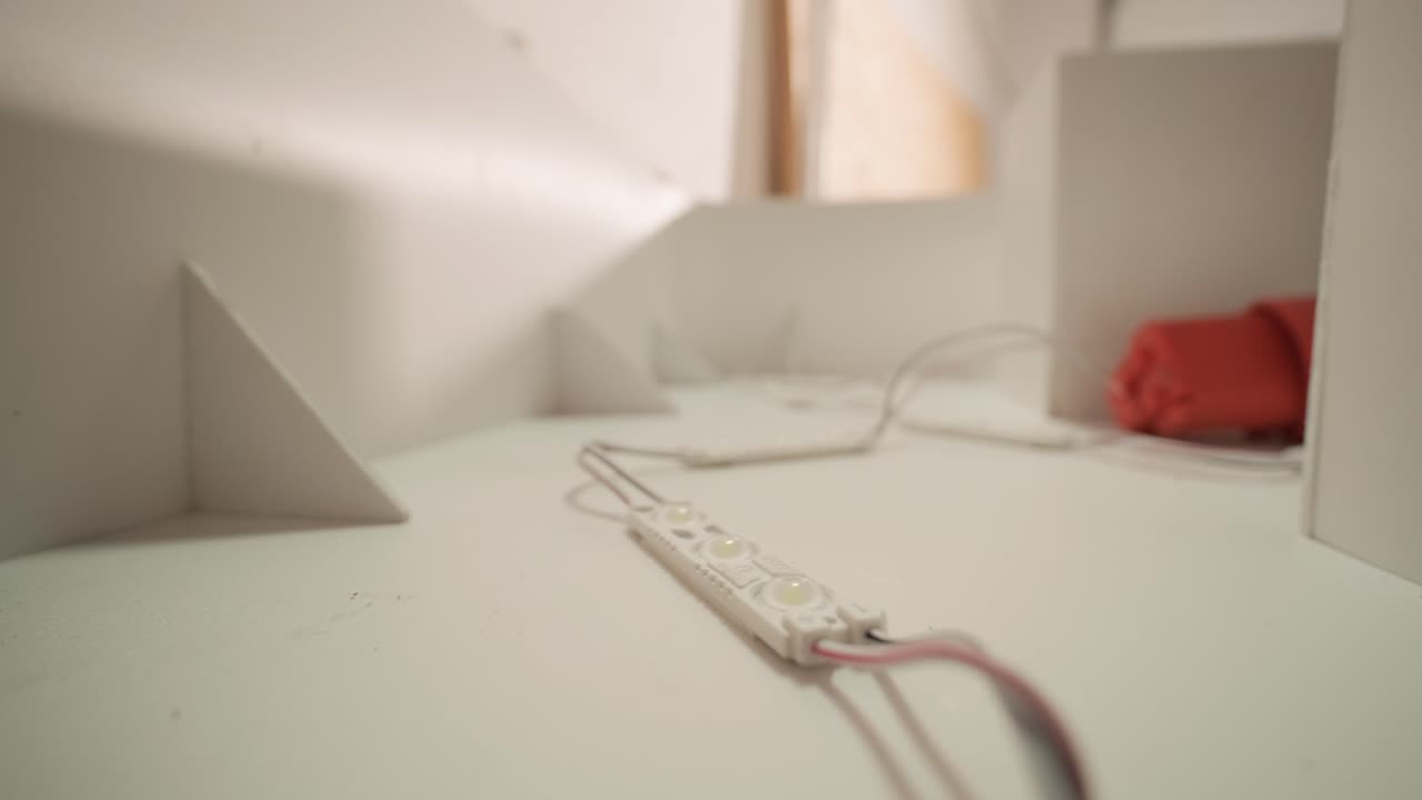 백라이트 led 스트립을 가진 광고 표지판의 생산