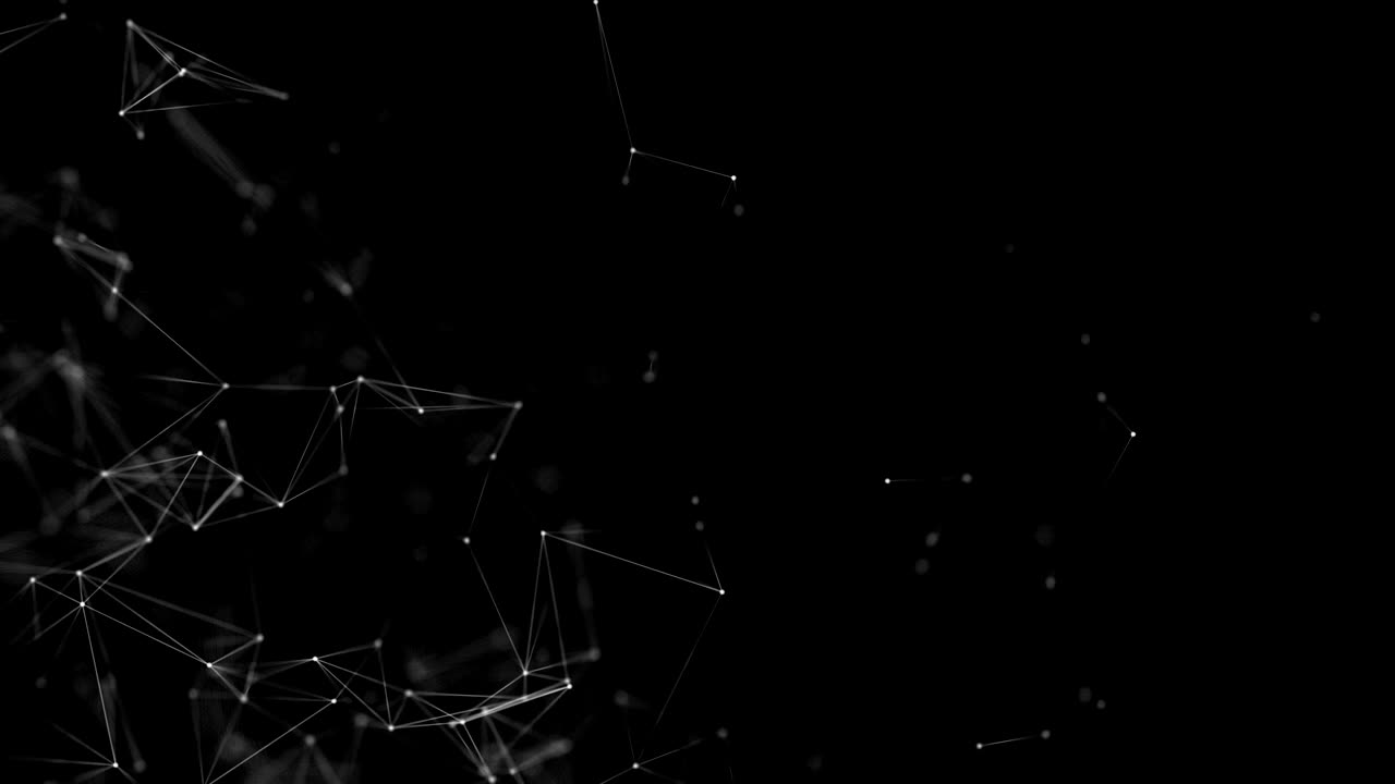 Abstract geometric Plexus fantasy technology background