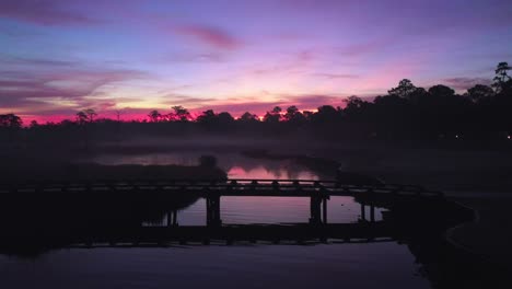 Golfplatz-In-Point-Clear-Alabama-Sonnenaufgang-Am-Morgen