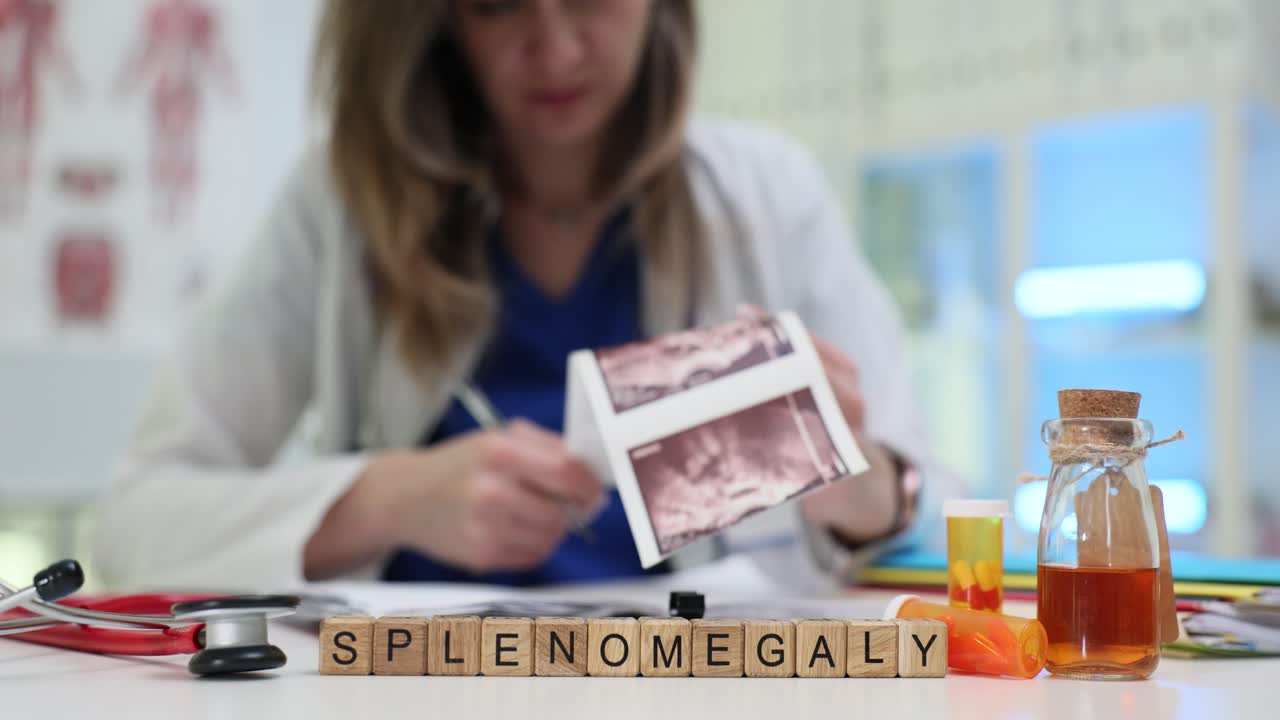 Splenomegaly Diagnosis with Ultrasound