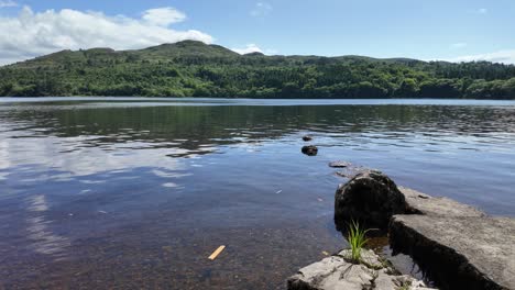 Lough Gill View: Beezie's Island Perspective on Sunny Day