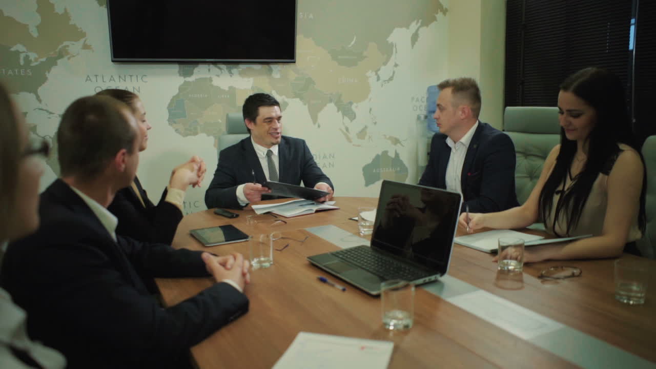 Business People Analyzing Statistics. Business people analyzing statistics, financial concept