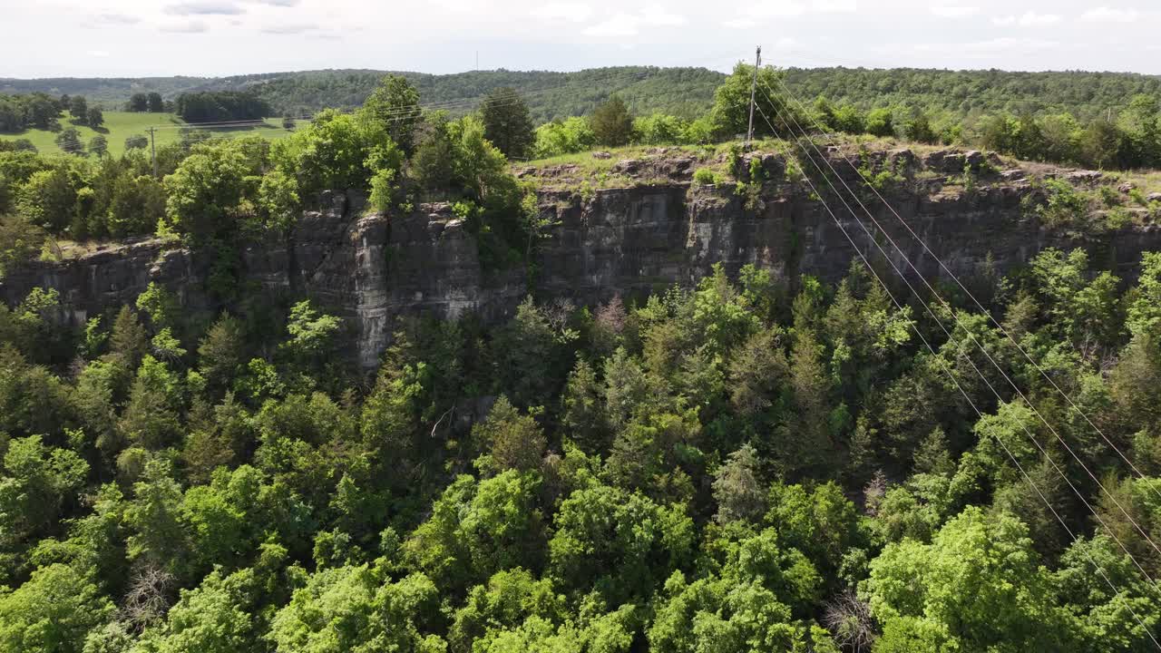Summer Scenery at the White river in Arkansas