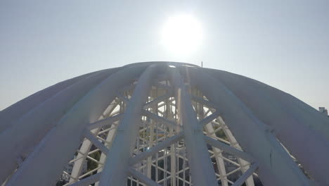 white dome architecture detail