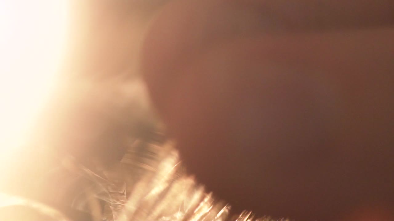 흐릿한 물체와 도구의 근접 시각